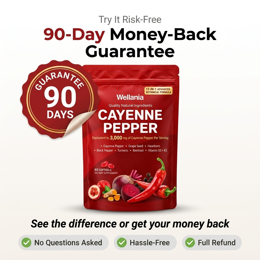 Wellania™ Cayenne Pepper 12-in-1 Softgels | 60 Count