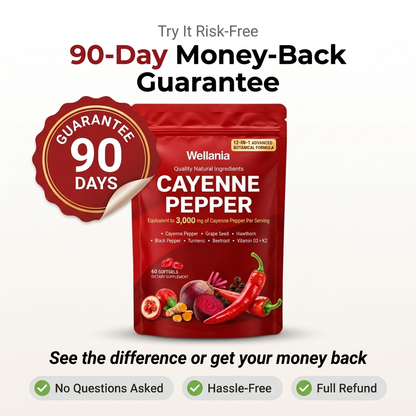 Wellania™ Cayenne Pepper 12-in-1 Softgels | 60 Count