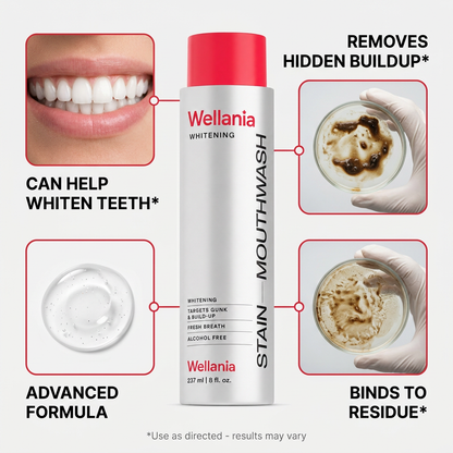 Wellania™ Stain Whitening Mouthwash